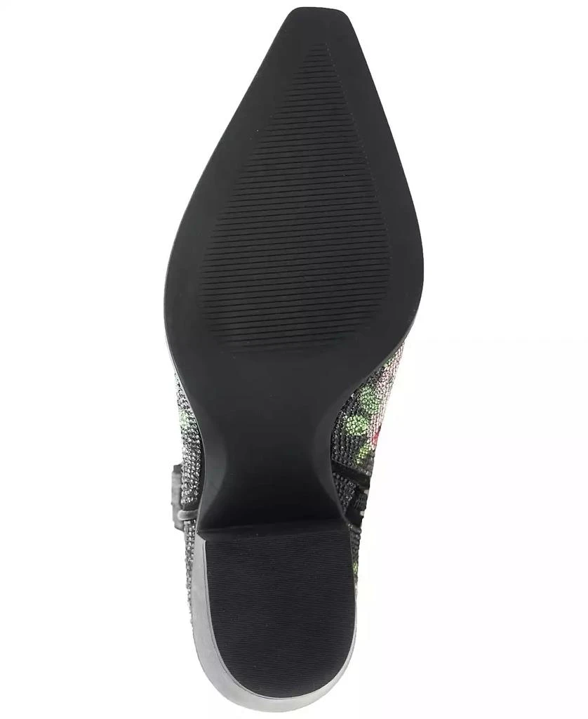 Wild Pair Lacey Floral Bling Booties, Created for Macy's 5