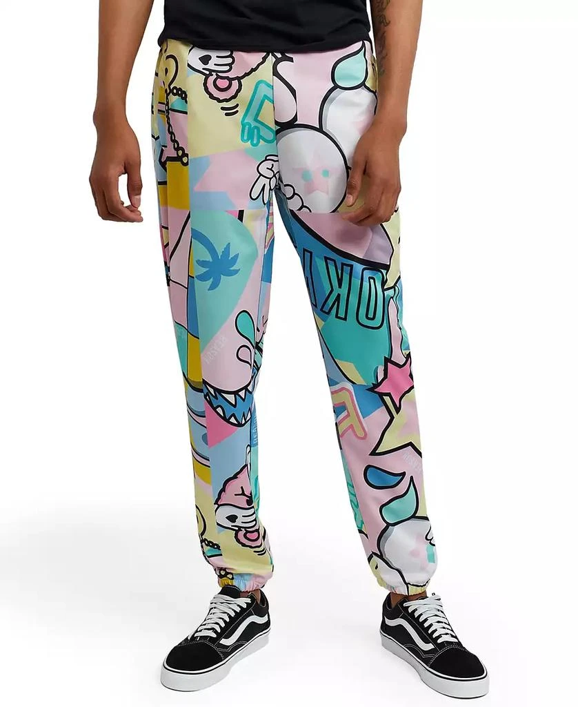 Reason Men's Big and Tall Kawasaki Drawstring Joggers 2