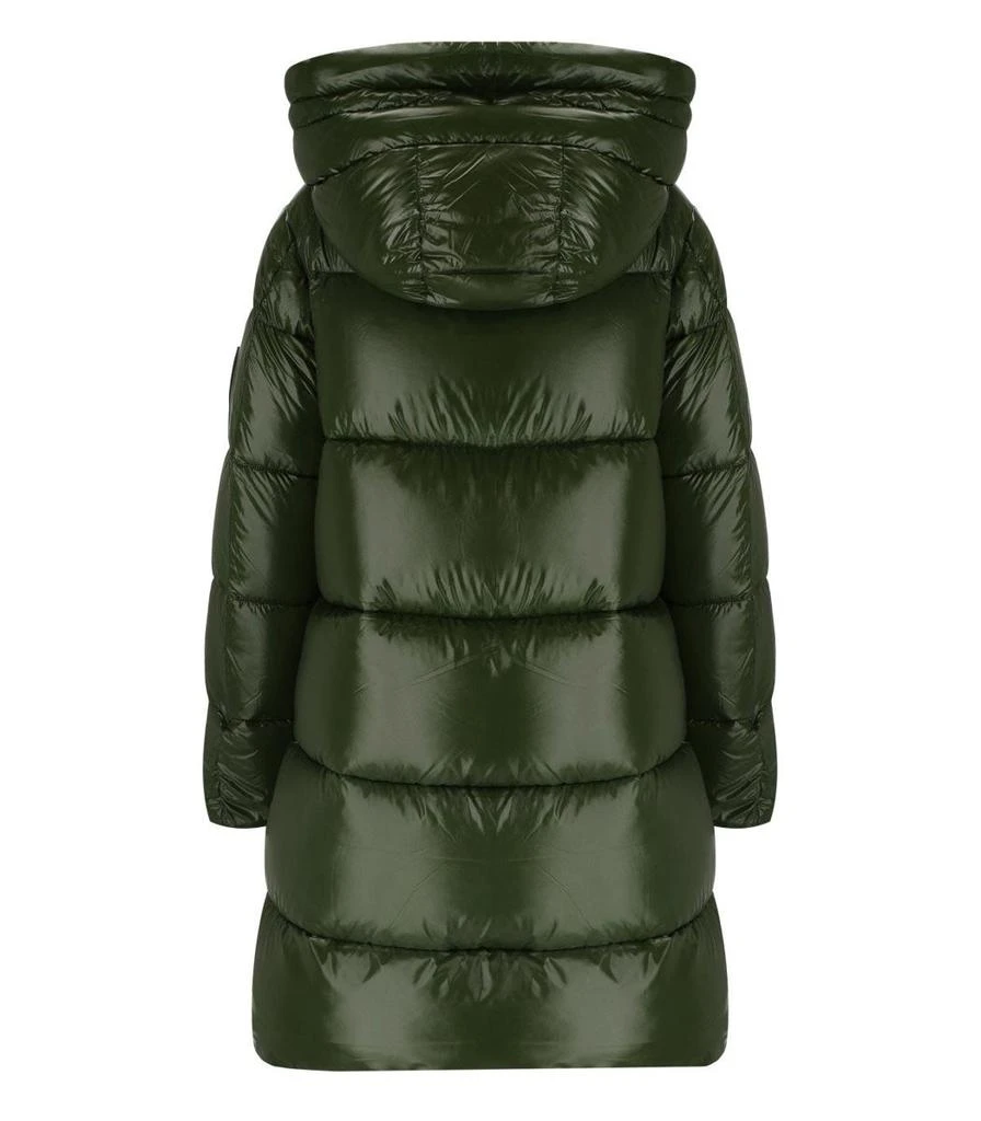 Save The Duck Save The Duck Isabel Green Hooded Padded Coat 5
