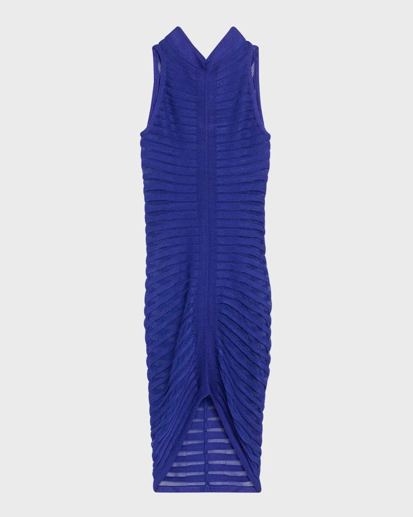 ALAIA Skeleton Sheer Midi Dress 1