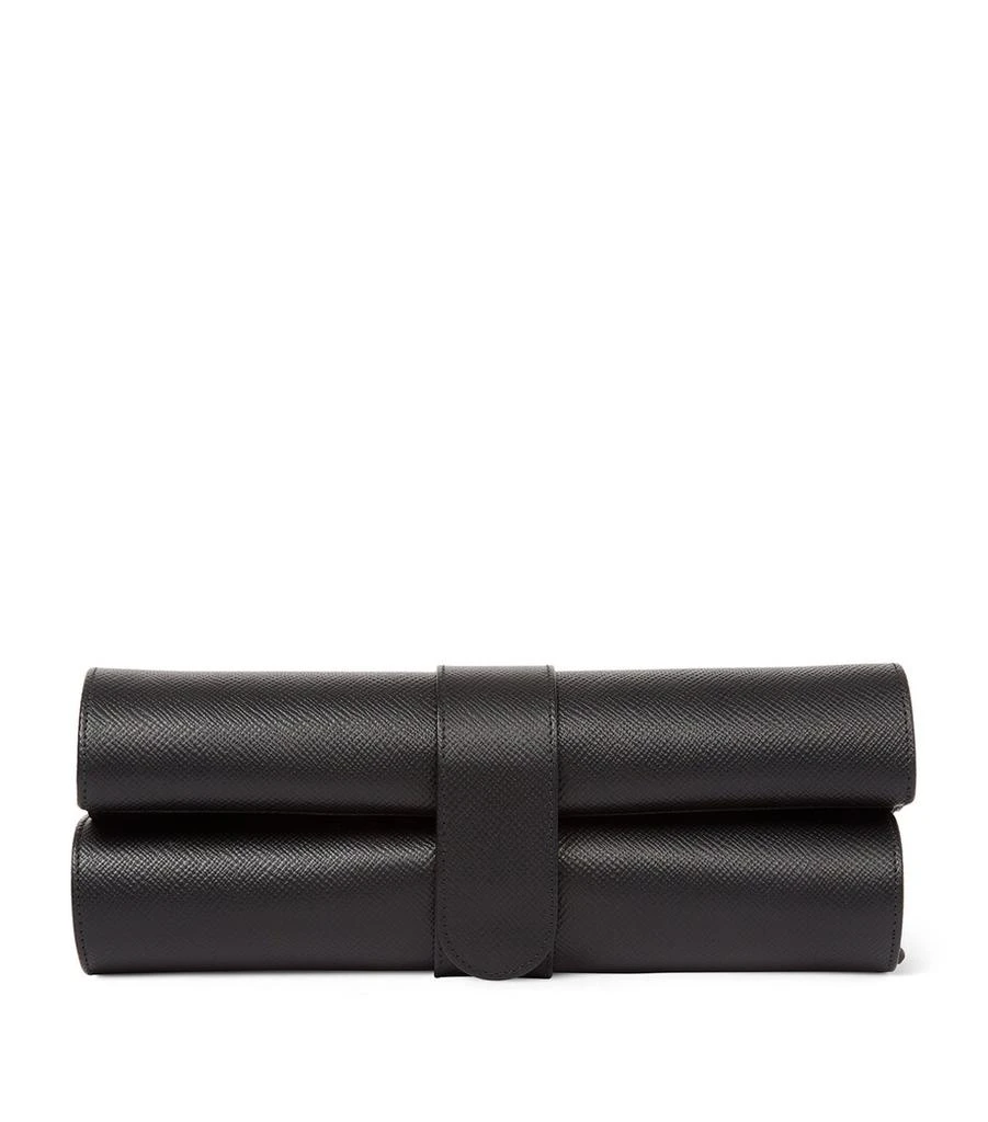 SMYTHSON Leather Roll-Up Chess Set 1