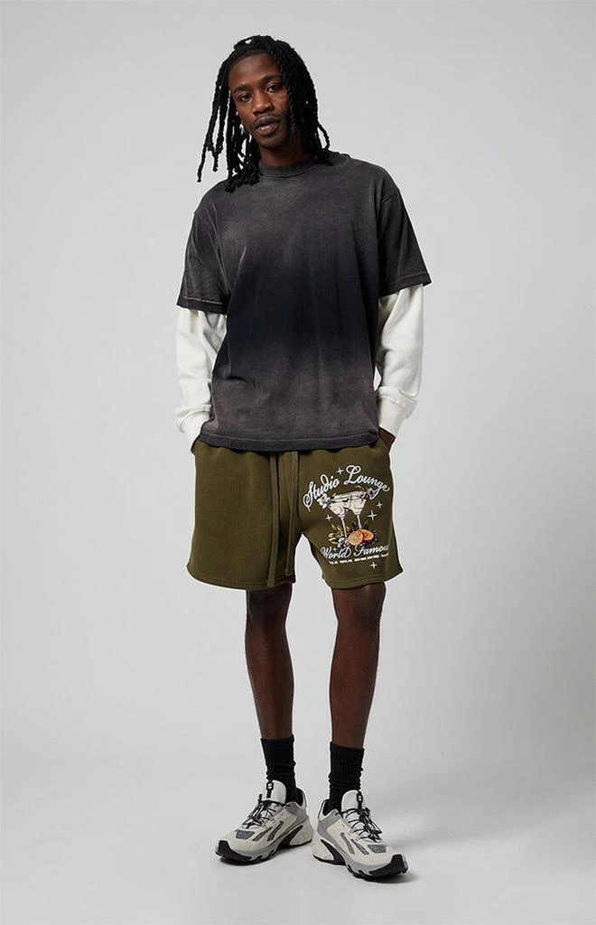 PacSun Studio Lounge Fleece Sweat Shorts 2