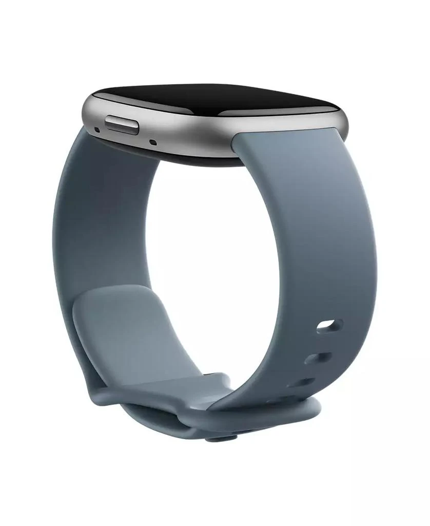 Fitbit Versa 4 Waterfall Blue Platinum Smartwatch, 39mm 3