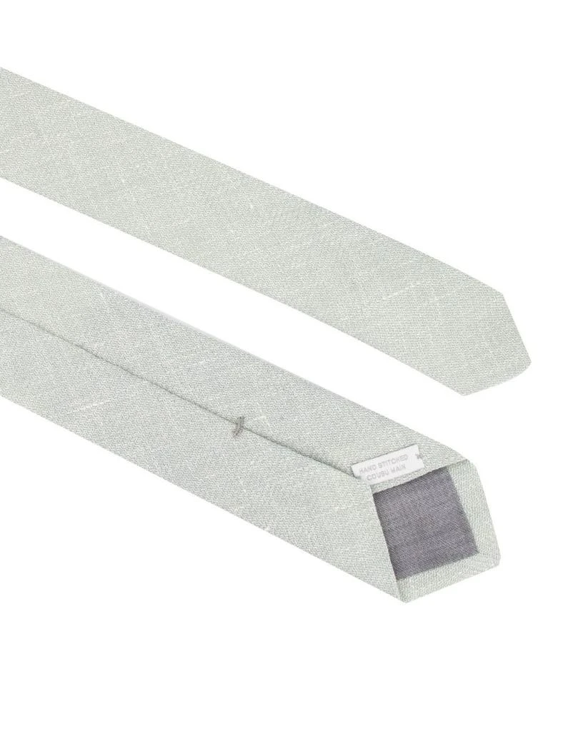 ELEVENTY Eleventy Patterned-Jacquard Pointed Tip Tie 3