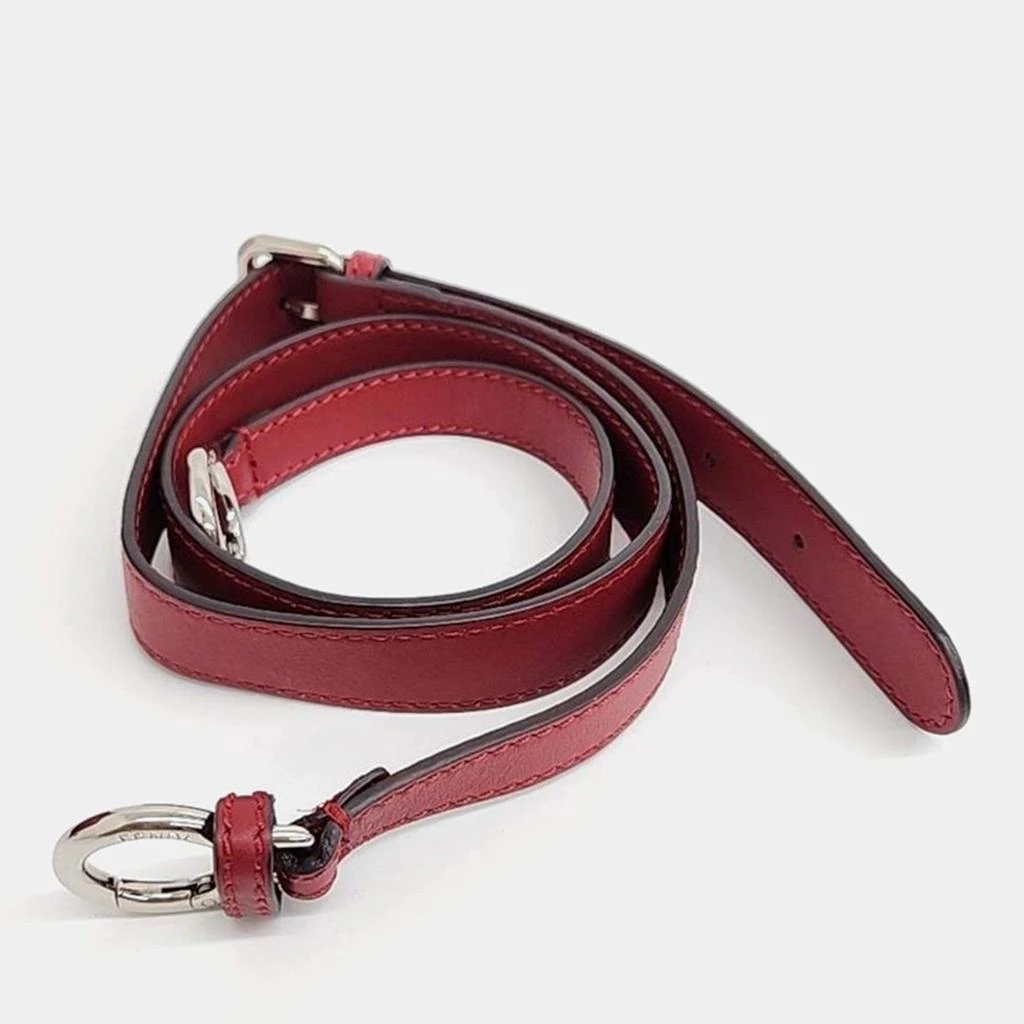 Fendi Fendi Burgundy Leather Regular Monster Peekaboo Bag 3