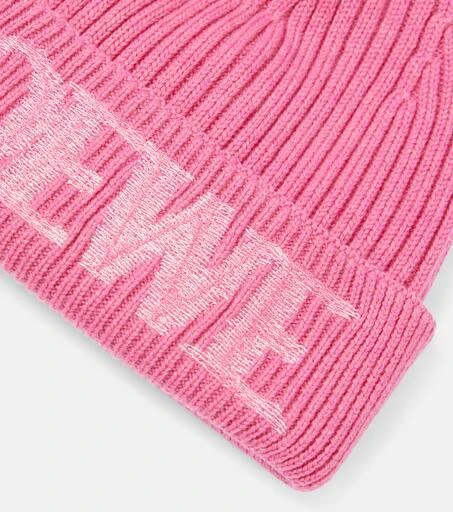 Loewe Logo wool beanie 3