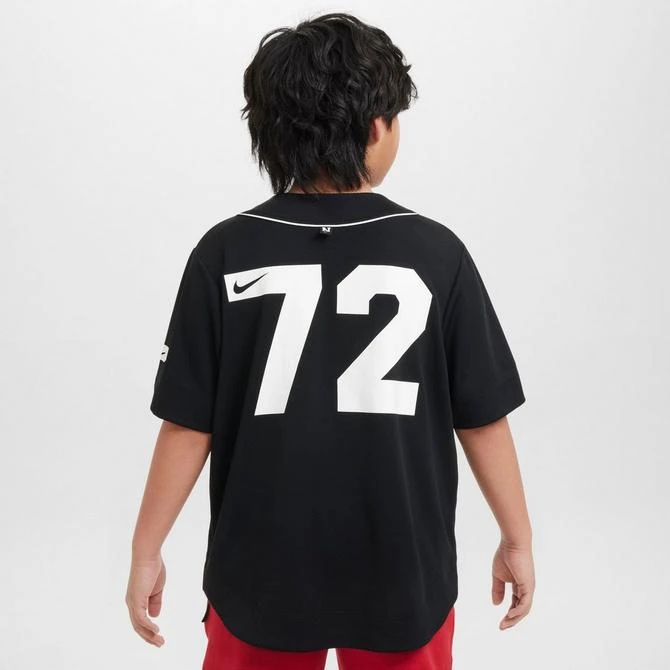 NIKE Boys' Nike Athletics Dri-FIT Baseball Jersey 5