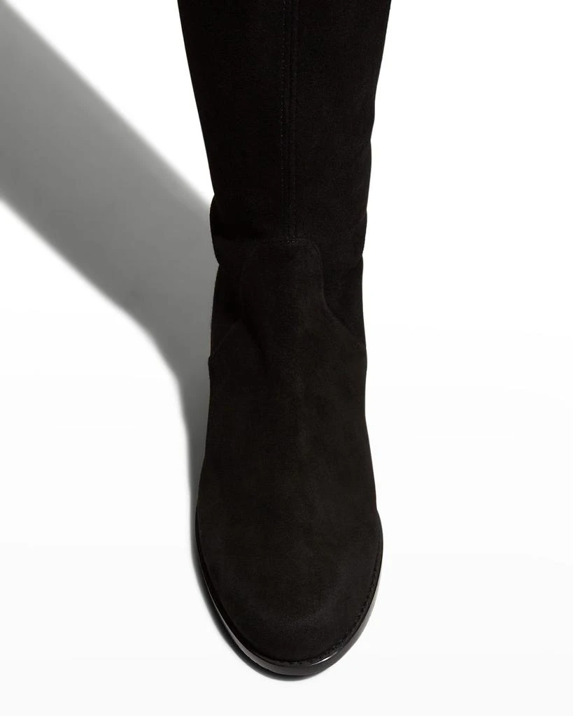 Stuart Weitzman Tieland Suede Over-The-Knee Boots 5