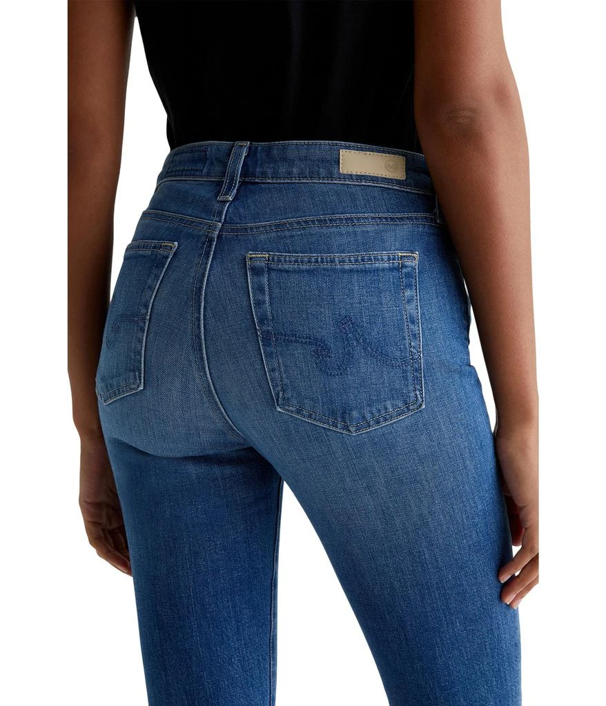 AG Jeans Mari Mid Rise Slim Straight Jeans in Runway 4