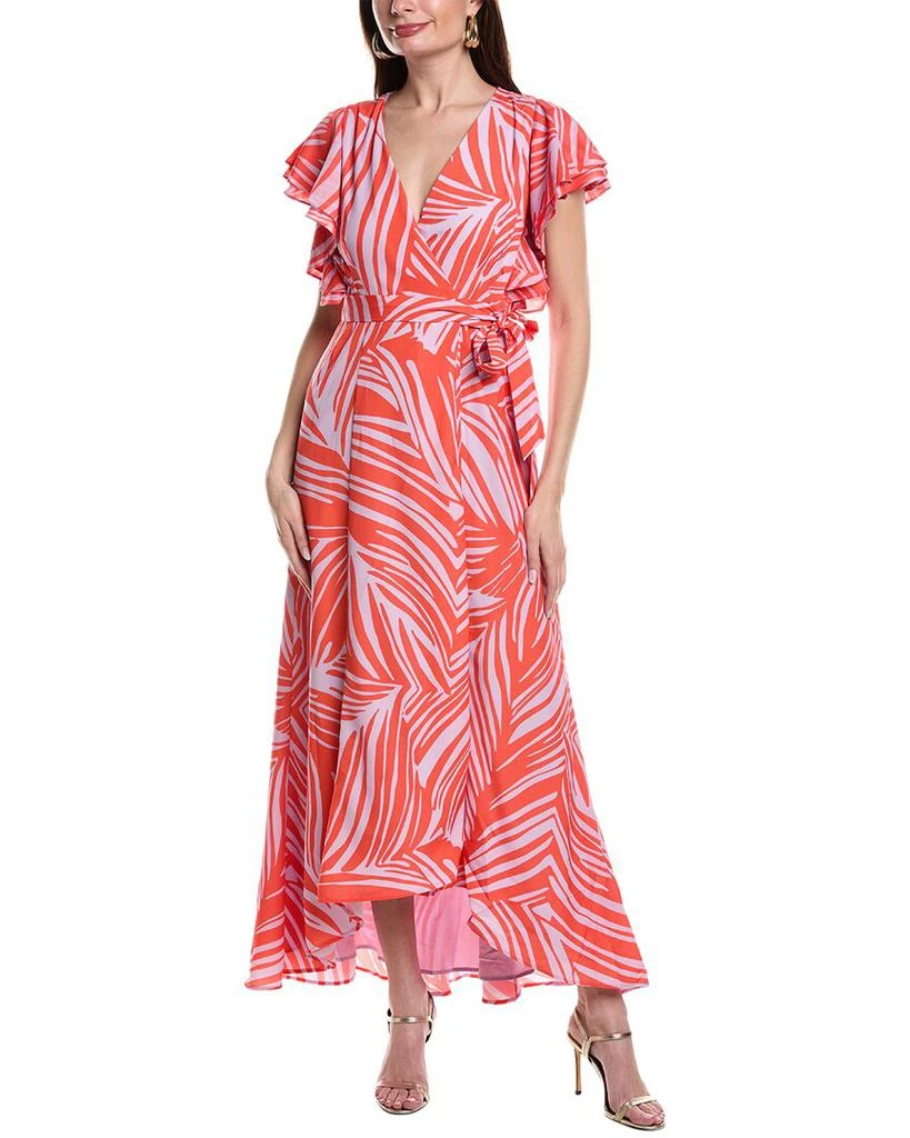 pink dress for women Zapakasa Women Hot Pink Long Prom Dress with Slit A-Line Spaghetti Straps  Party Dress