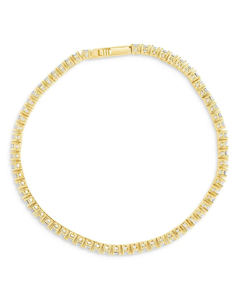 Sterling Forever Alicia Cubic Zirconia Tennis Bracelet 3