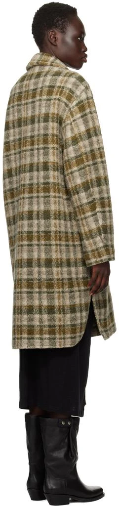 Isabel Marant Green & Brown Gabriel Coat 3