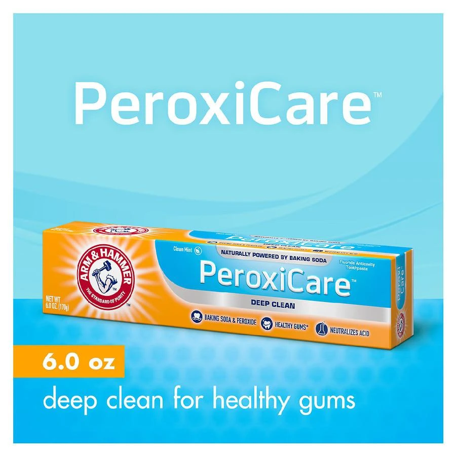 Arm & Hammer Peroxi-Care Fluoride Anti-Cavity Toothpaste Mint 5