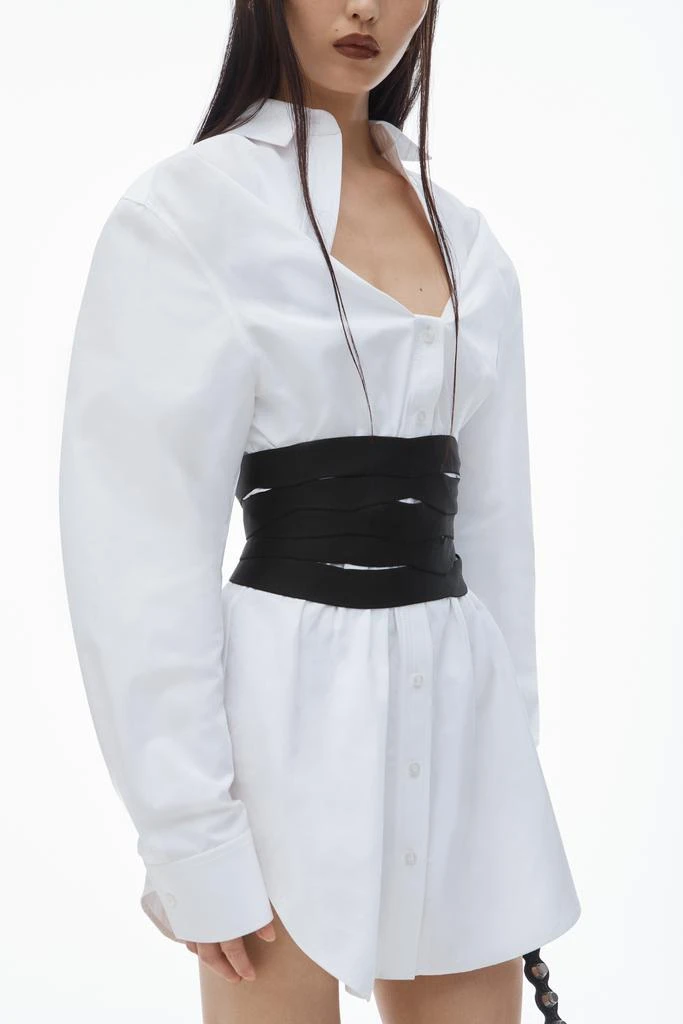 Alexander Wang Deconstructed Mini Shirtdress 3