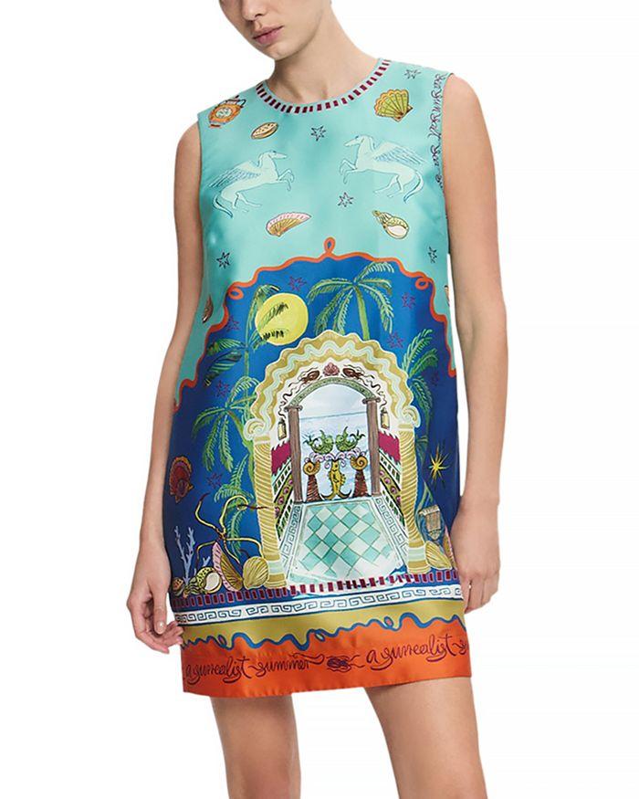 ALÉMAIS Surrealist Summer Mini Dress
