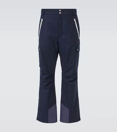Brunello Cucinelli Chalk stripe wool ski pants 1