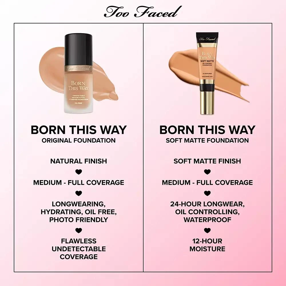 Too Faced Born This Way Soft Matte Foundation 12