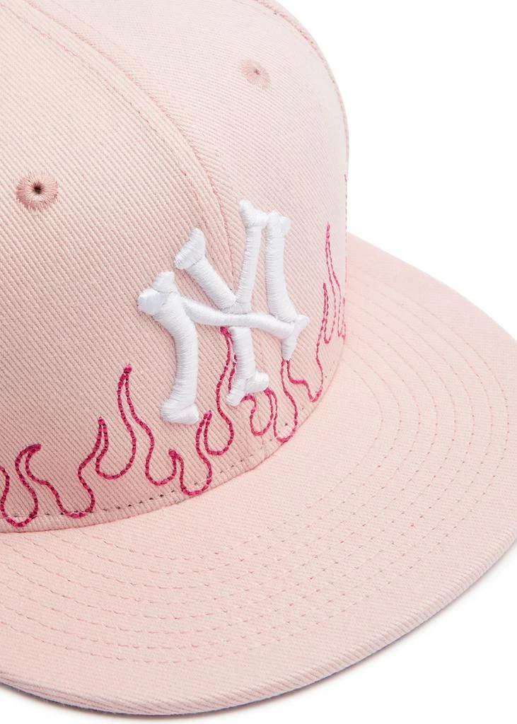 LOSO NYC NY Bones Sashiko twill cap  3