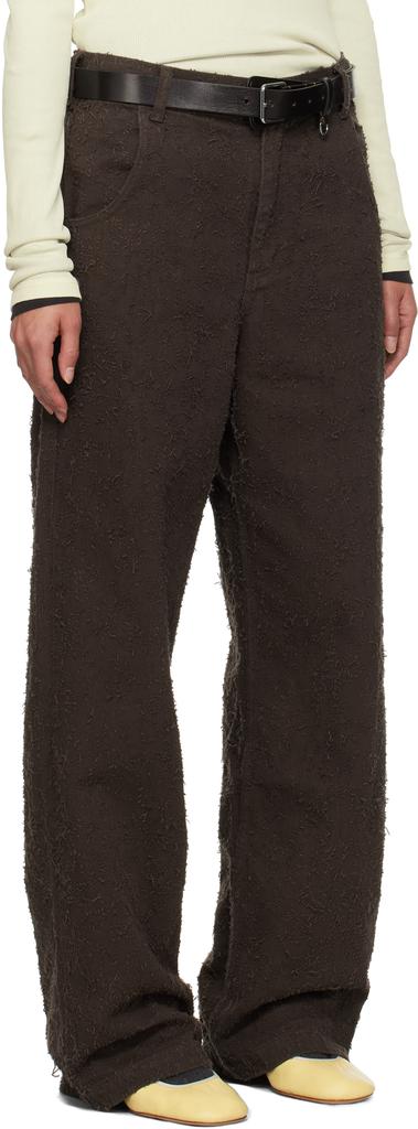 mfpen Brown Punch Out Jeans