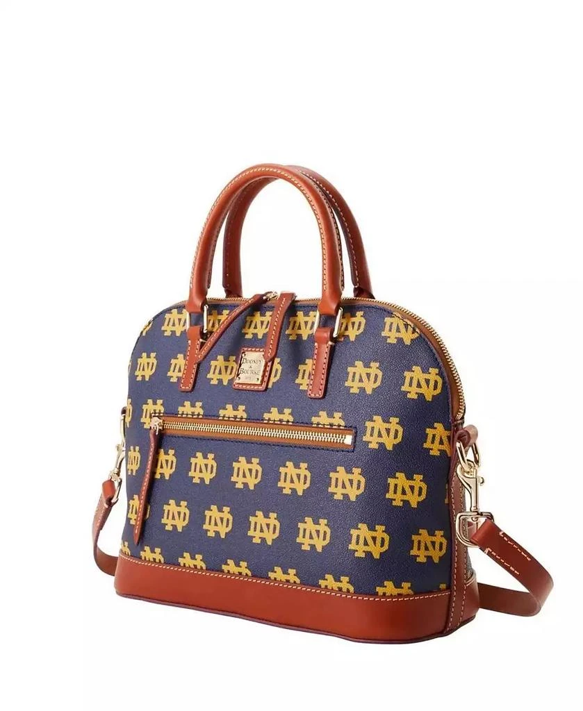 Dooney & Bourke Dooney Bourke Notre Dame Fighting Irish Signature Zip Satchel Purse 1