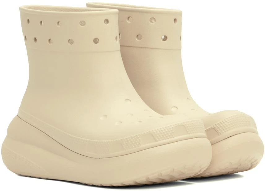 Crocs Beige Crush Boots 4