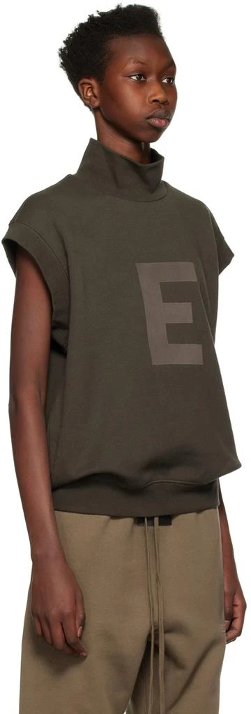 Fear of God ESSENTIALS Gray Mock Neck Vest 2