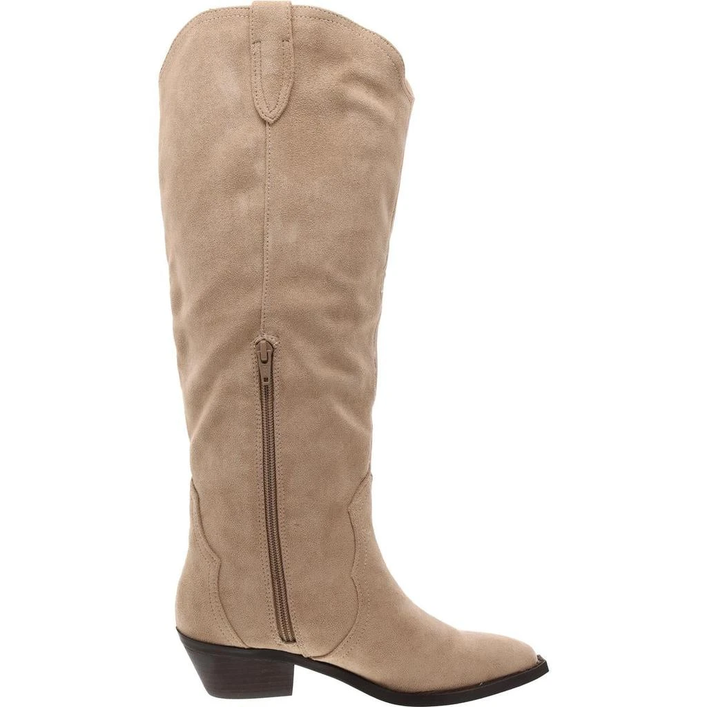 Dolce Vita Kit Womens Faux Suede Knee-High Cowboy, Western Boots 2