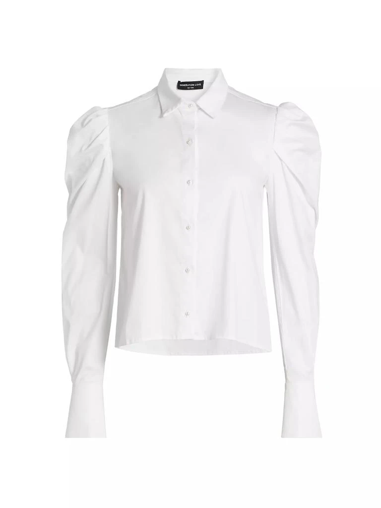Generation Love Lyra Stretch Cotton Poplin Shirt 1
