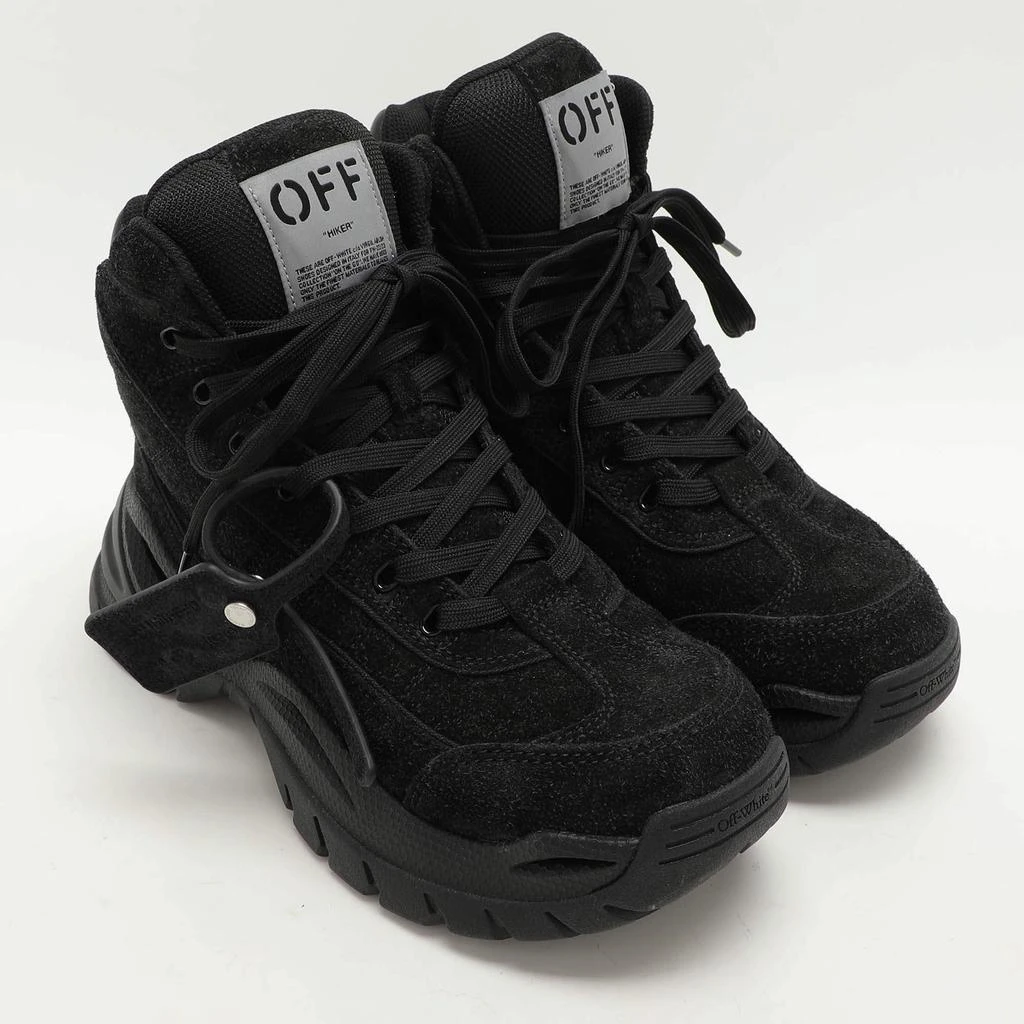 Off-White Off-White Black Nylon and Suede Hiker Boots Size 39 4