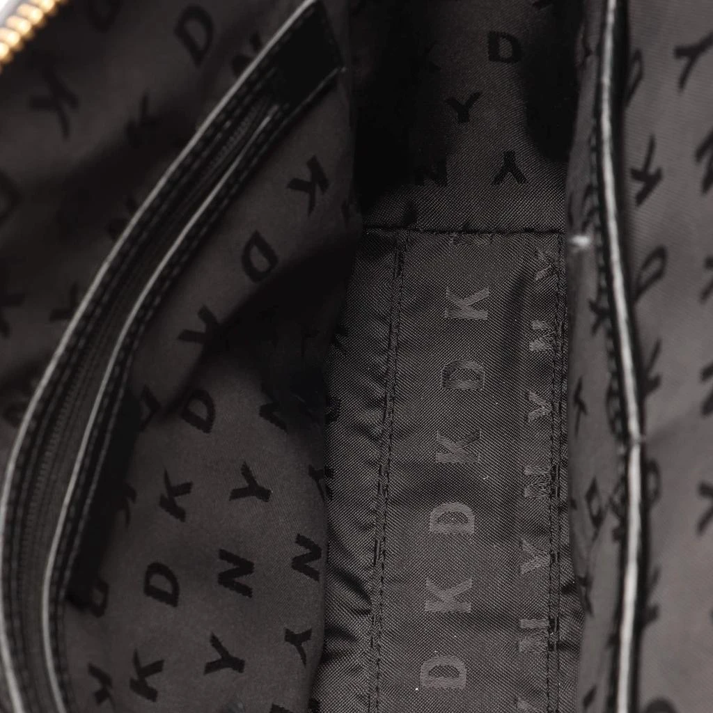 DKNY DKNY Black Leather Top Zip Crossbody Bag 9