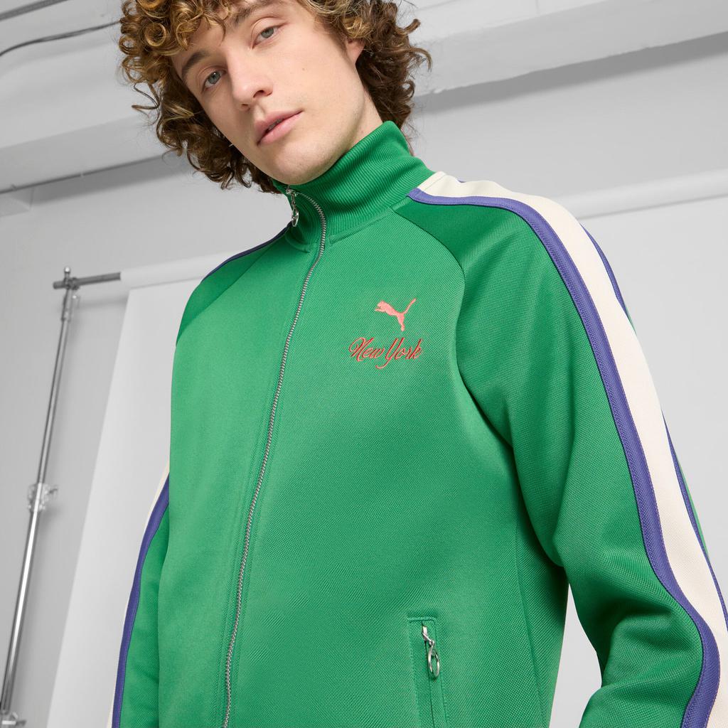 ef14 PUMA ジャージ T7 TRACK'68 緑×白 メンズ3L相当 ef14 PUMA ジャージ T7 TRACK'68 緑×白 メンズ3L相当 ef14 PUMA