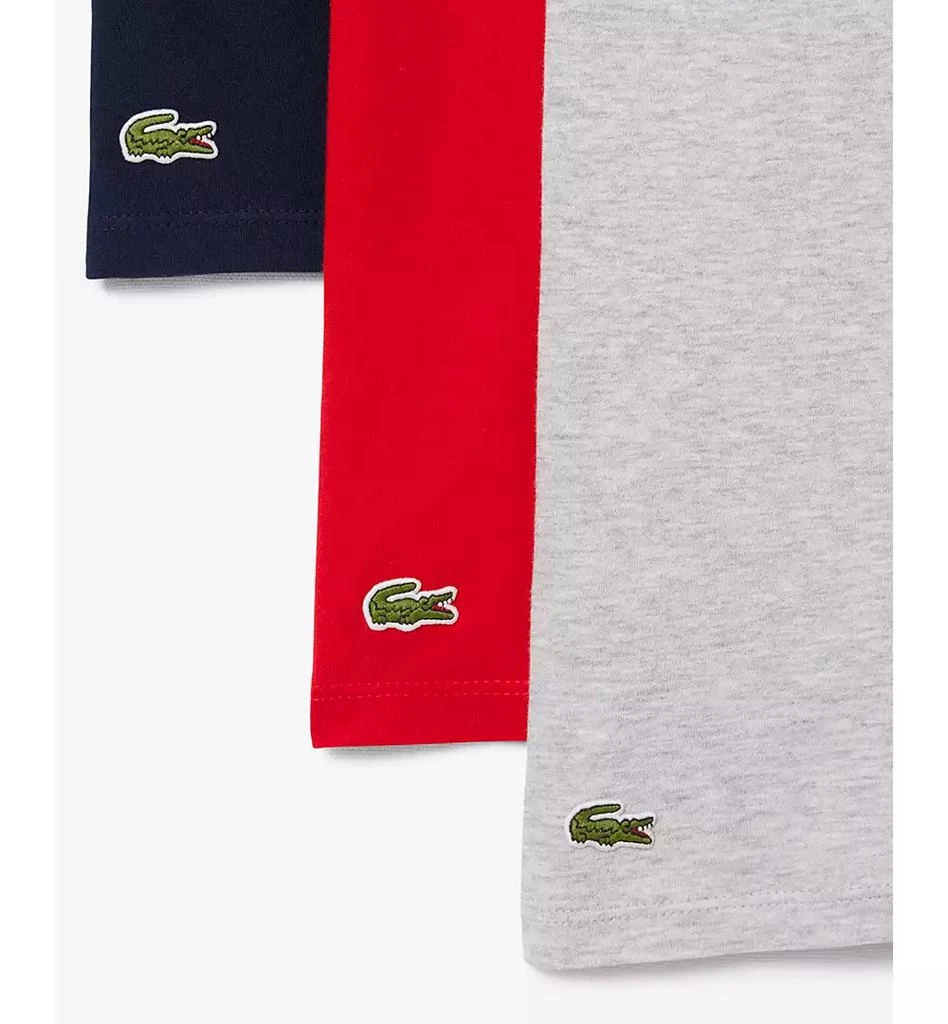 Lacoste Men's 3-Pack Gift Set Slim Fit Crewneck T-Shirts 4