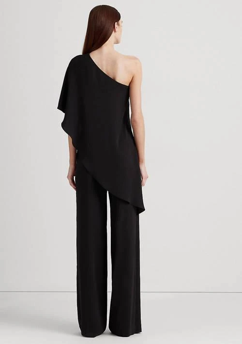 Ralph Lauren Ralph Lauren Cape Georgette One Shoulder Jumpsuit 2