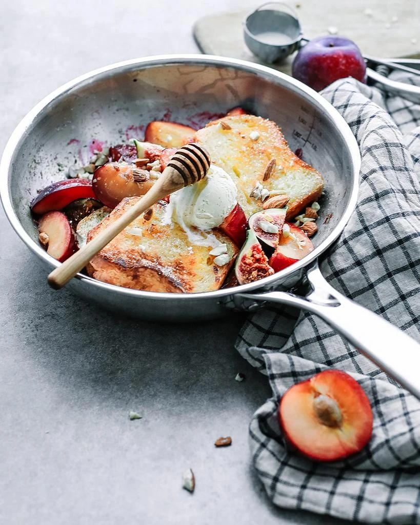 Cristel Castel Pro Ultraply 2-Piece Stainless Steel Frying Pan Set 3
