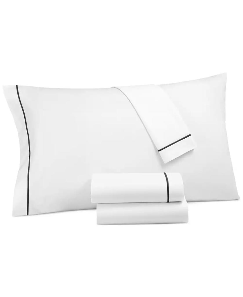 Hotel Collection LAST ACT! Italian Percale Cotton 4-Pc. Sheet Set, Queen, Exclusively at Macy’s