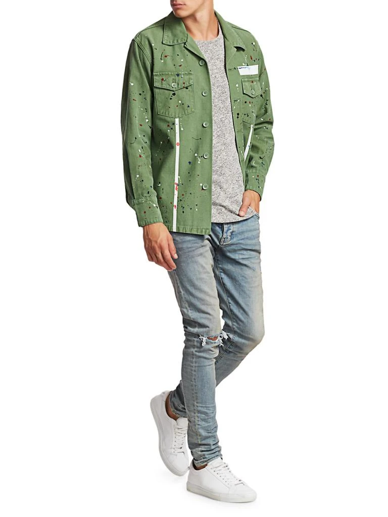 Purple Brand Distressed Stretch-Skinny Jeans 2