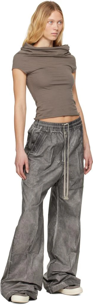Rick Owens Gray Hollywood Geth Belas Lounge Pants 4