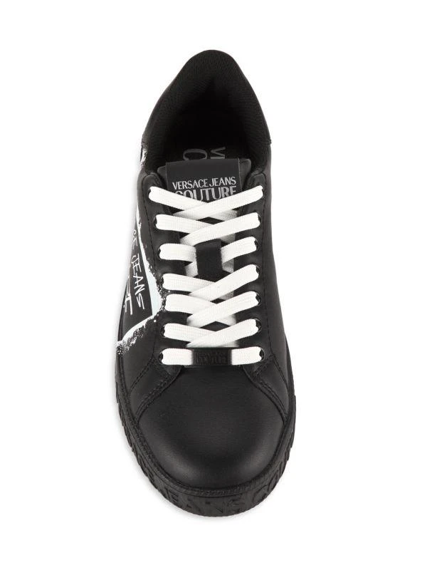 Versace Logo Low Top Sneakers 5