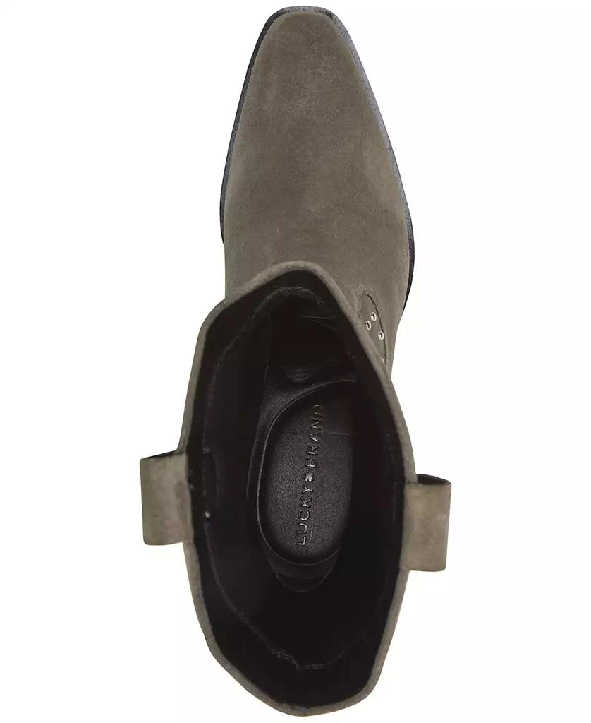 Lucky Brand Women's Cesiet Studded Cowboy Boots 4