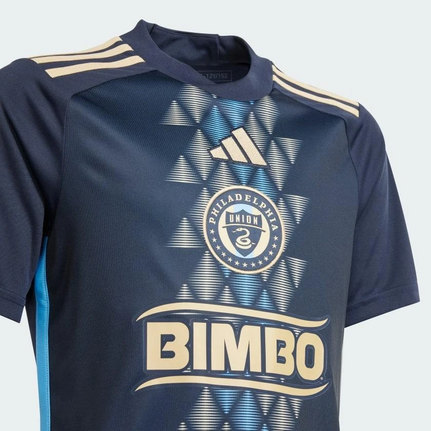 Adidas Kids'  Philadelphia Union 24/25 Home Jersey Kids 2