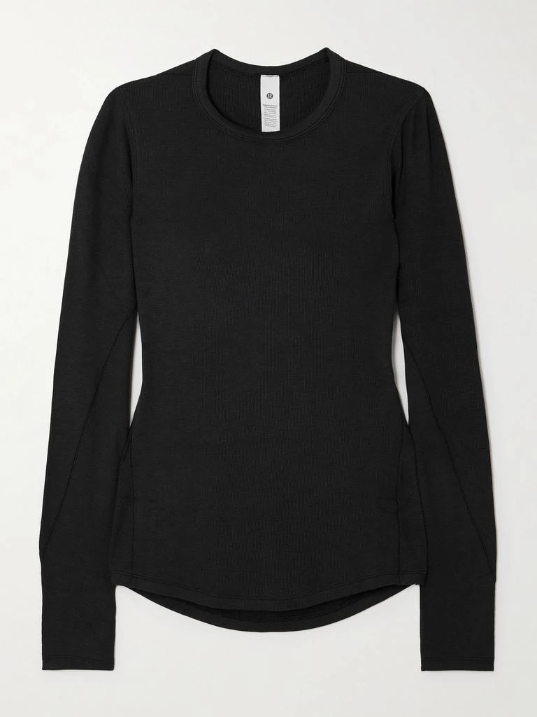 Lululemon Hold Tight 罗纹弹力兰精™莫代尔平纹布 T 恤  - US10 1