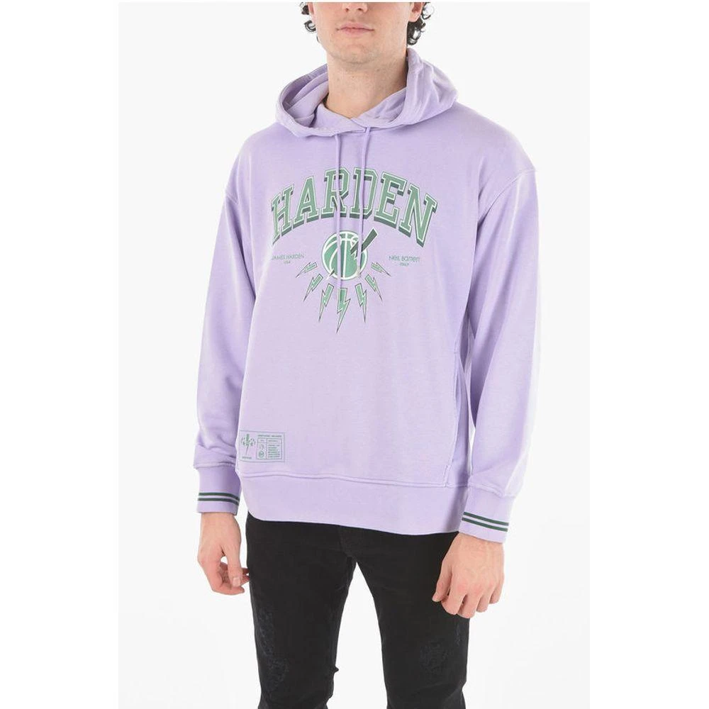 Neil Barrett JAMES HARDEN x NEIL BARRETT Easy Fit Hoodie with Printed Men's Log 1