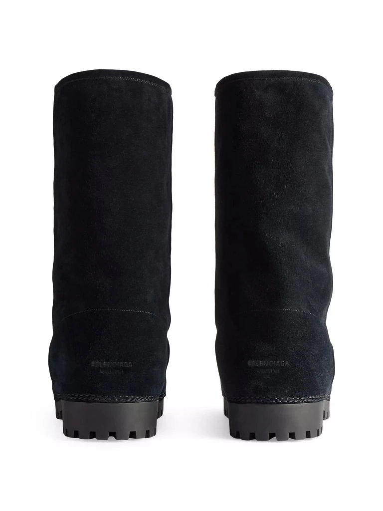 Balenciaga Alaska Faux Fur High Boots 3