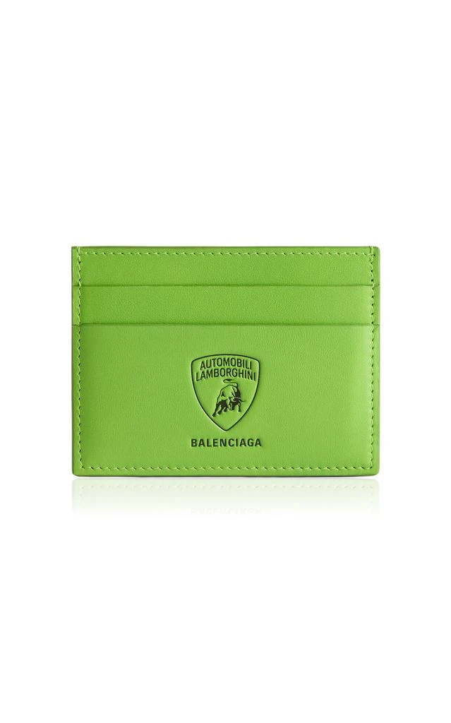 Balenciaga Balenciaga x Lamborghini Leather Card Holder - Moda Operandi