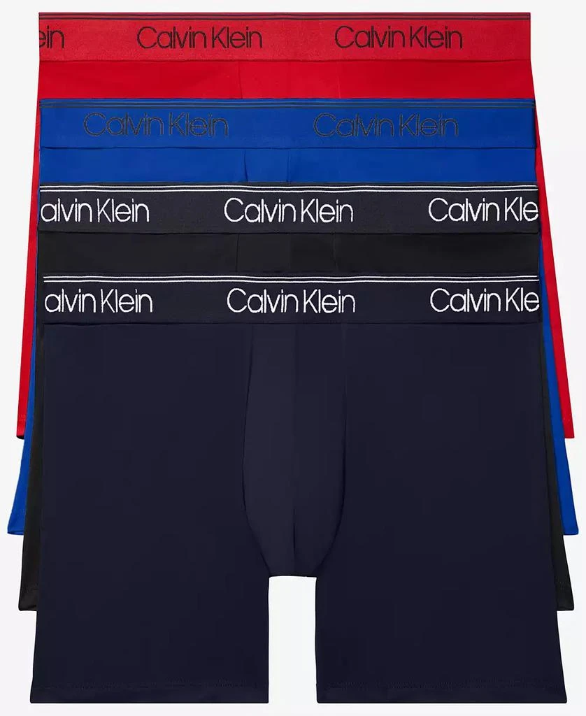 Calvin Klein Men
s 3+1 Value Pack Micro Stretch Boxer Briefs 1