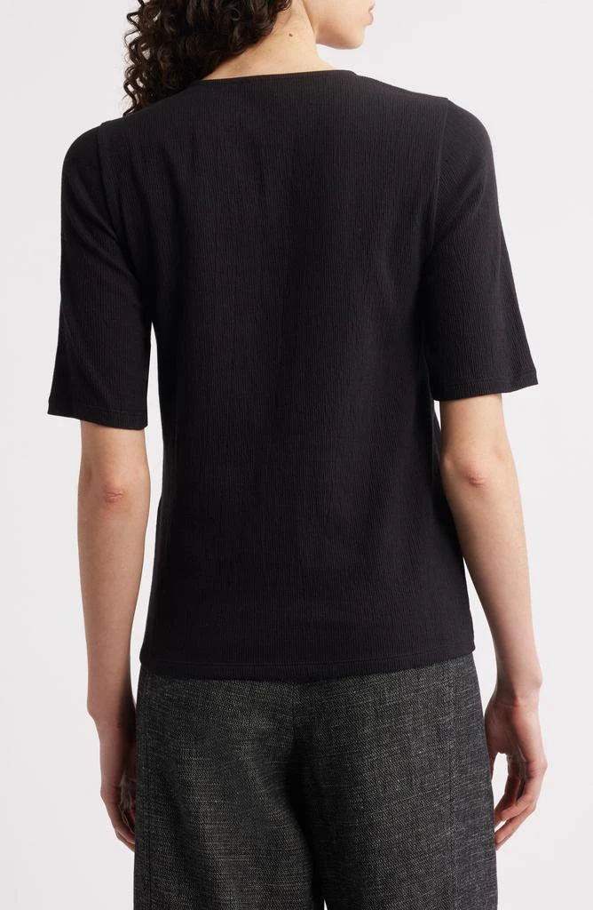 Eileen Fisher Crewneck Jersey Top 2