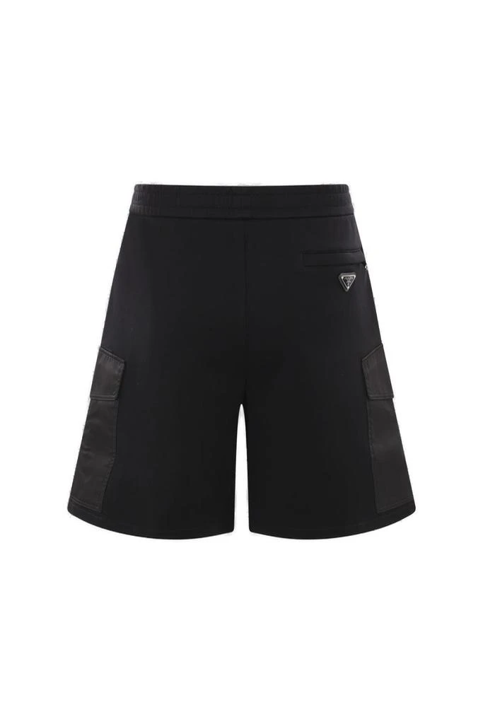 Prada Prada Triangle-Logo Elasticated Waistband Shorts 2