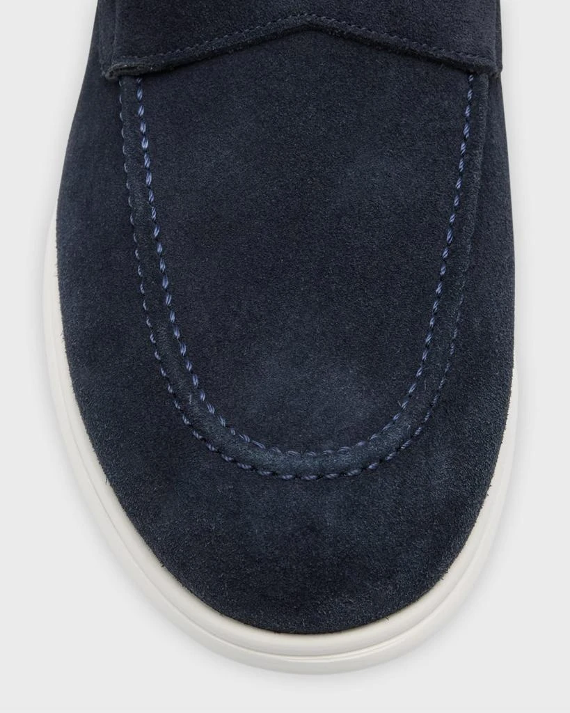 Kiton Men's Calfskin Suede Penny Loafers 6