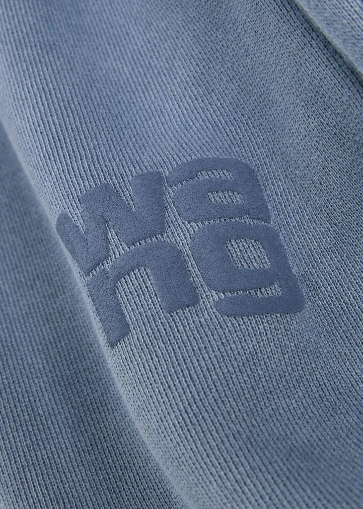 Alexander Wang Logo-embossed cotton-blend sweatpants 5