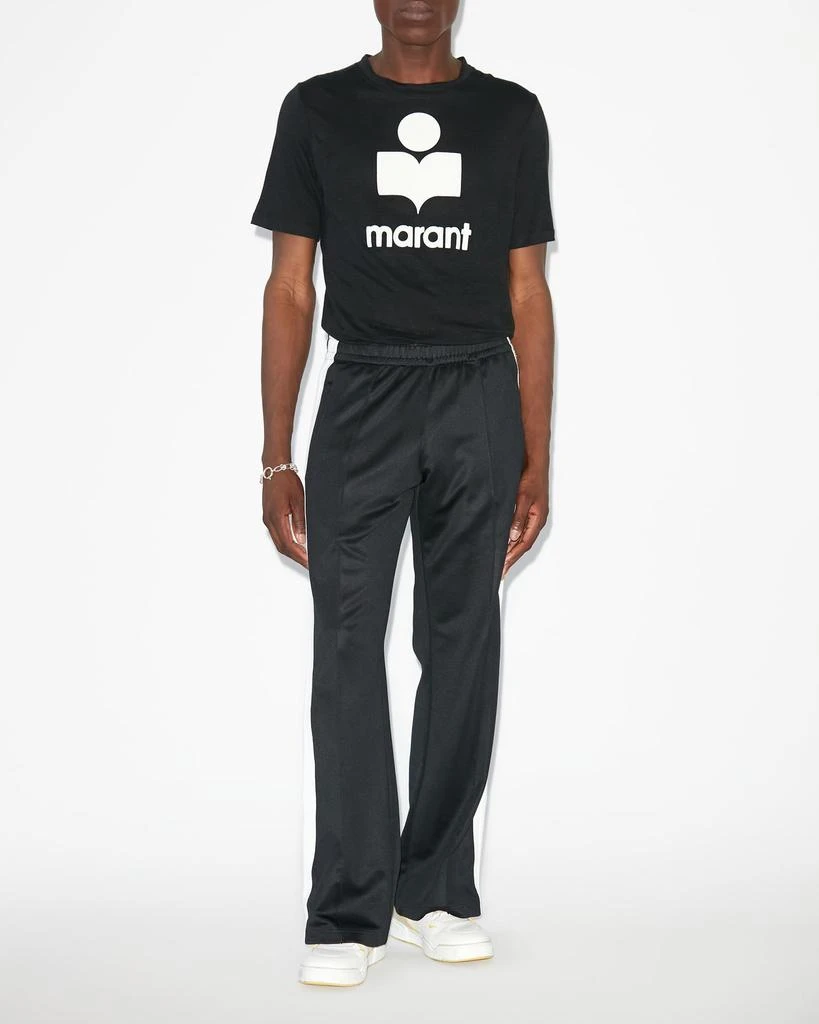Isabel Marant ISABEL MARANT, KARMAN LOGO TEE-SHIRT - Men - Black - L 1